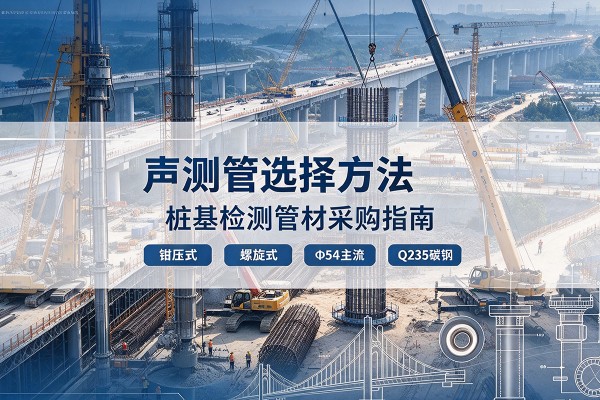 互助声测管选型标准
