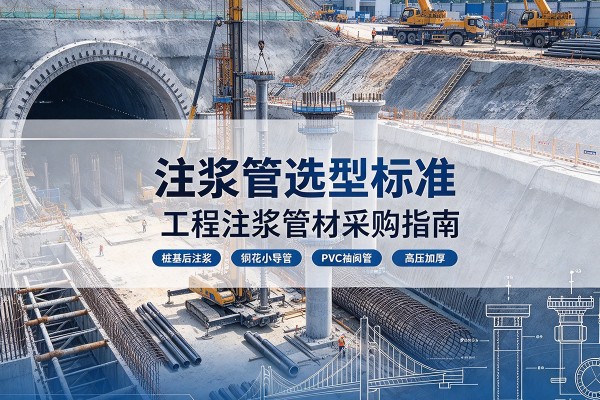 互助注浆管选型标准